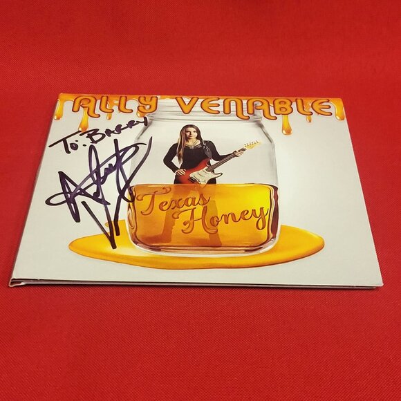 Ally Venable Texas Honey CD Signed 2019 - Picture 3 of 8